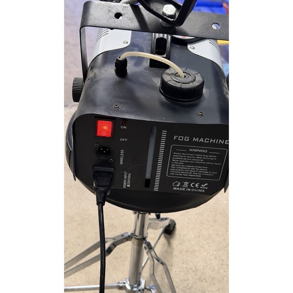 1200W Fog Machine w/ RGB LED Lights & Remote – Tested Working - Picture 10 of 12